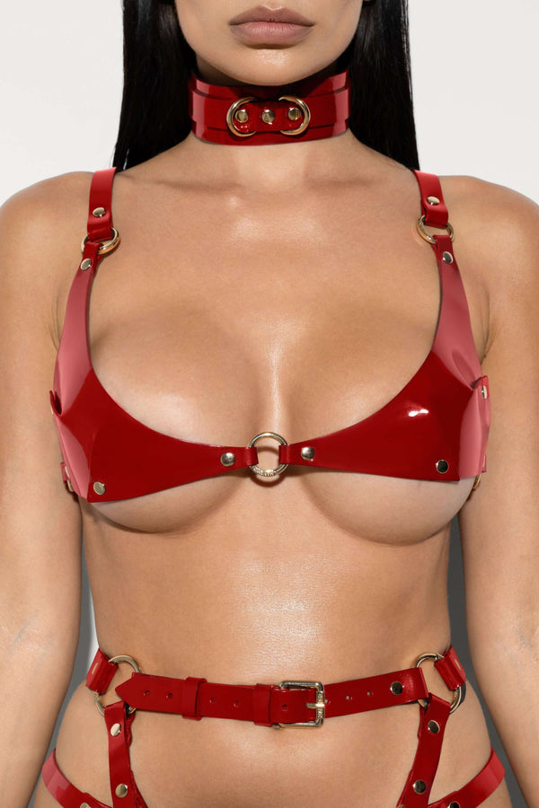 CHARLENE BRA IN RED