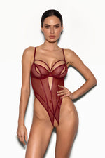 Vesper Crotchless Bodysuit
